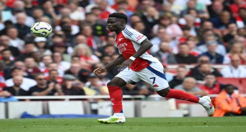 رسميًا.. بوكايو ساكا أفضل لاعب في أرسنال بشهر أغسطس